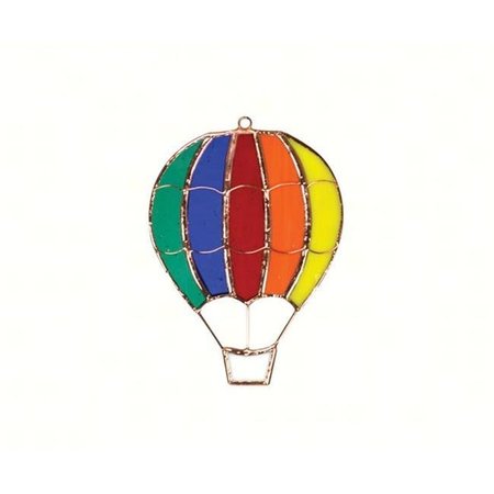 GIFT ESSENTIALS Gift Essentials GE135 Rainbow Hot Air Balloon Stainless Steel Sun Catcher GE135
